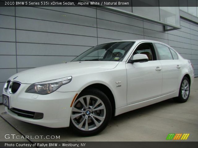 2010 BMW 5 Series 535i xDrive Sedan in Alpine White