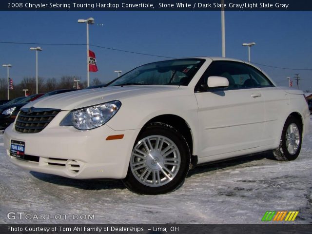 2008 Chrysler Sebring Touring Hardtop Convertible in Stone White