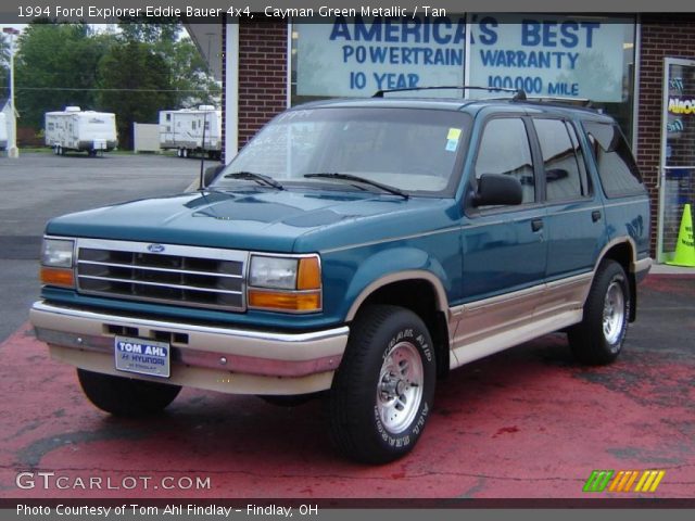 1994 Ford Explorer Eddie Bauer 4x4 in Cayman Green Metallic