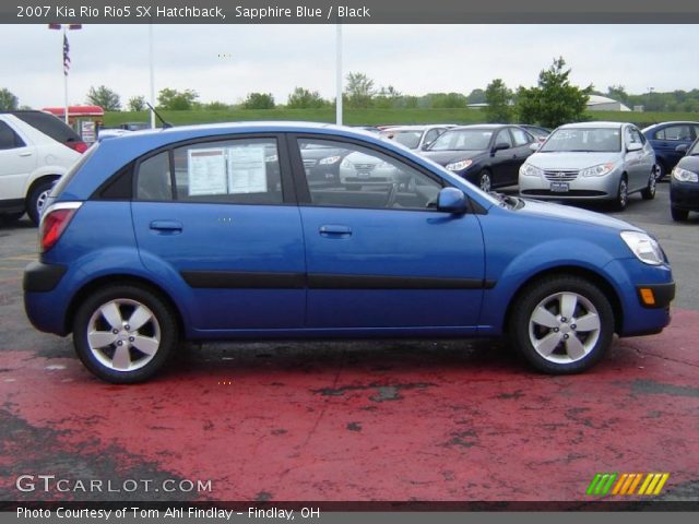 2007 Kia Rio Rio5 SX Hatchback in Sapphire Blue