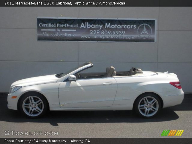 2011 Mercedes-Benz E 350 Cabriolet in Arctic White