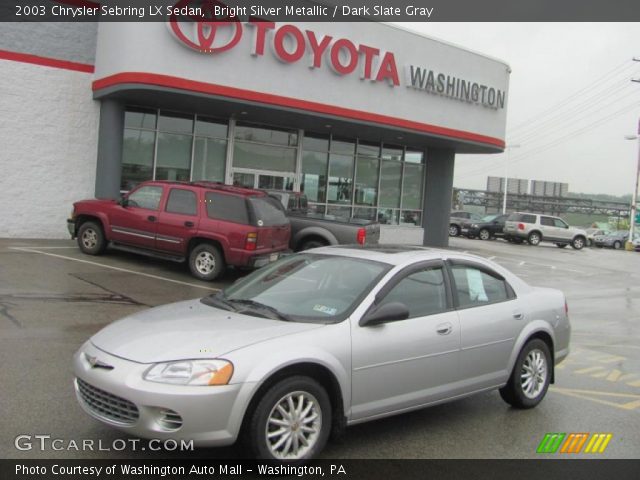 2003 Chrysler Sebring LX Sedan in Bright Silver Metallic