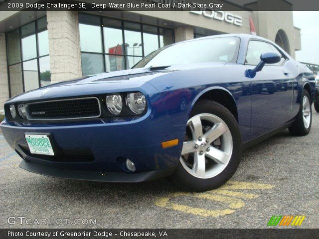 2009 Dodge Challenger SE in Deep Water Blue Pearl Coat