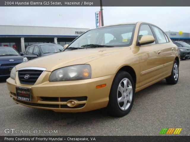 2004 Hyundai Elantra GLS Sedan in Hazelnut