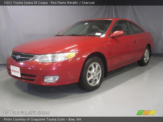 2001 Toyota Solara SE Coupe in Red Flame Metallic