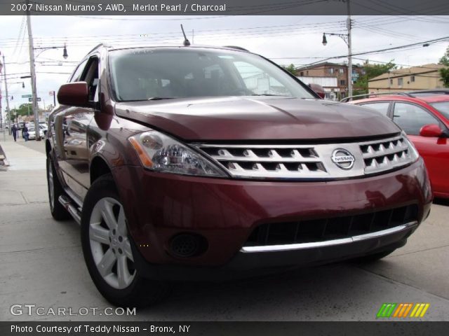 2007 Nissan Murano S AWD in Merlot Pearl