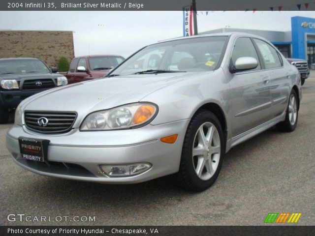 2004 Infiniti I 35 in Brilliant Silver Metallic