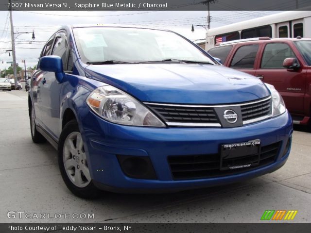 2007 Nissan Versa SL in Sapphire Blue Metallic