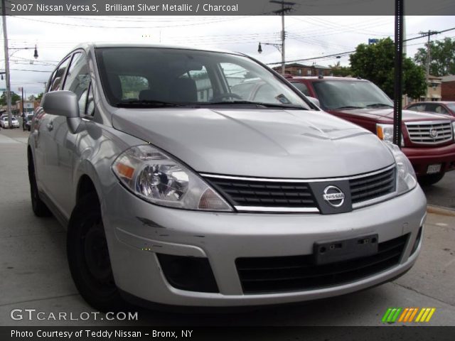 2007 Nissan Versa S in Brilliant Silver Metallic