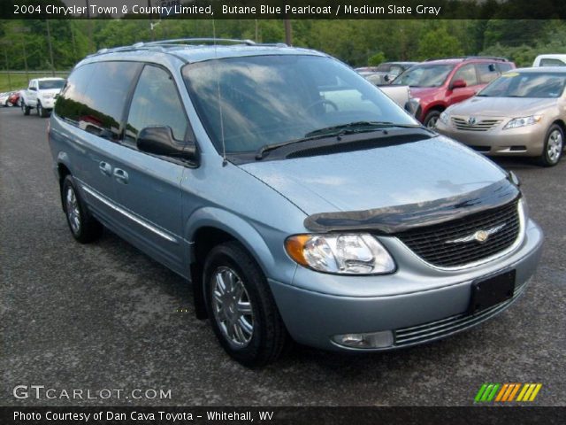 2004 Chrysler Town & Country Limited in Butane Blue Pearlcoat