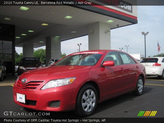2010 Toyota Camry LE in Barcelona Red Metallic