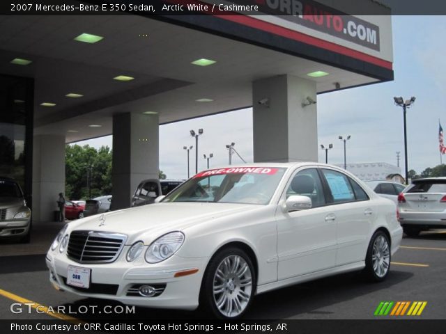 2007 Mercedes-Benz E 350 Sedan in Arctic White
