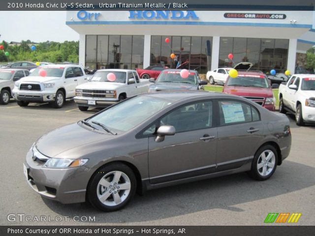 2010 Honda Civic LX-S Sedan in Urban Titanium Metallic