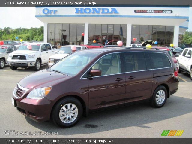2010 Honda Odyssey EX in Dark Cherry Pearl