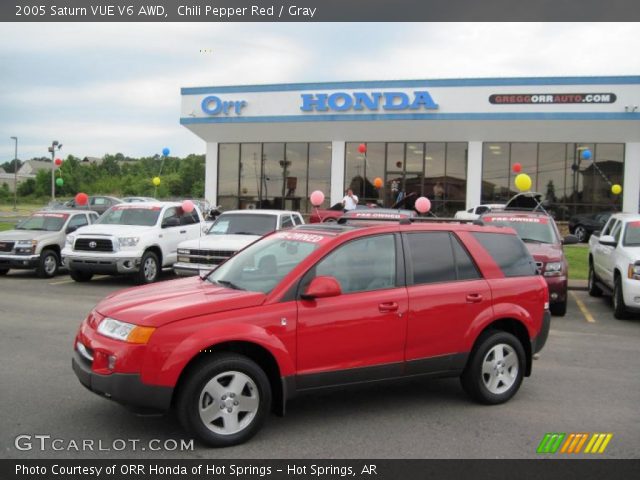 2005 Saturn VUE V6 AWD in Chili Pepper Red