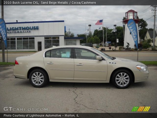 2010 Buick Lucerne CXL in Sand Beige Metallic