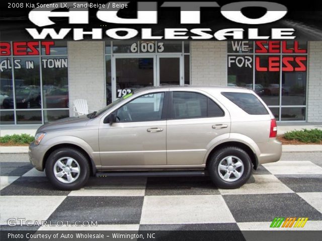 2008 Kia Sorento LX in Sand Beige