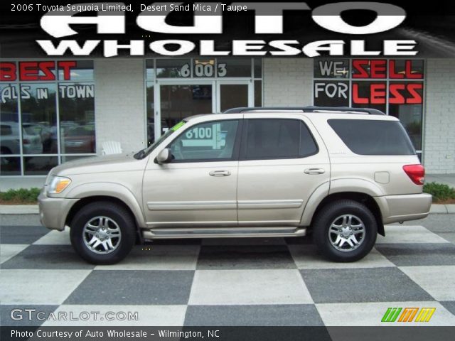 2006 Toyota Sequoia Limited in Desert Sand Mica