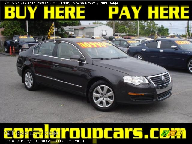 2006 Volkswagen Passat 2.0T Sedan in Mocha Brown