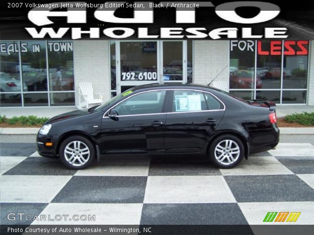 2007 Volkswagen Jetta Wolfsburg Edition Sedan in Black