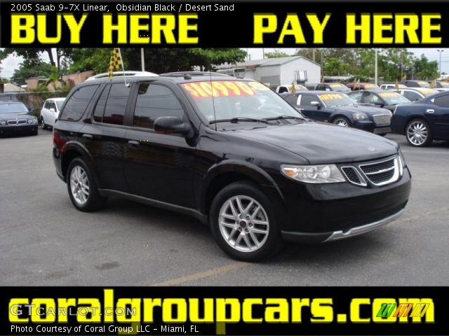 2005 Saab 9-7X Linear in Obsidian Black
