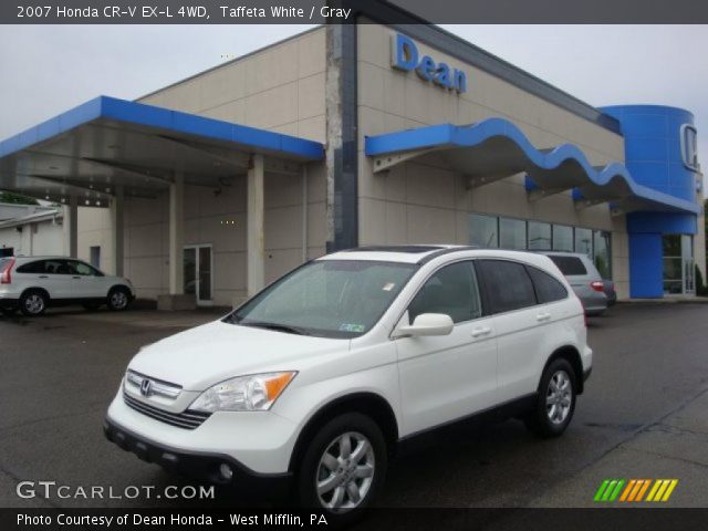 2007 Honda CR-V EX-L 4WD in Taffeta White