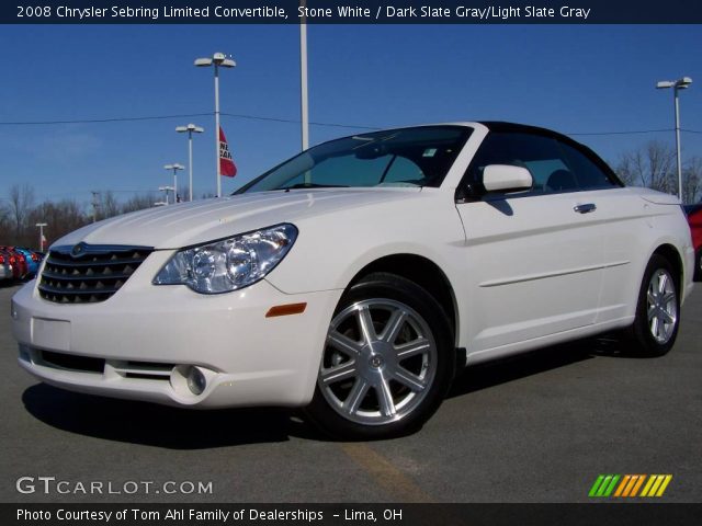 2008 Chrysler Sebring Limited Convertible in Stone White