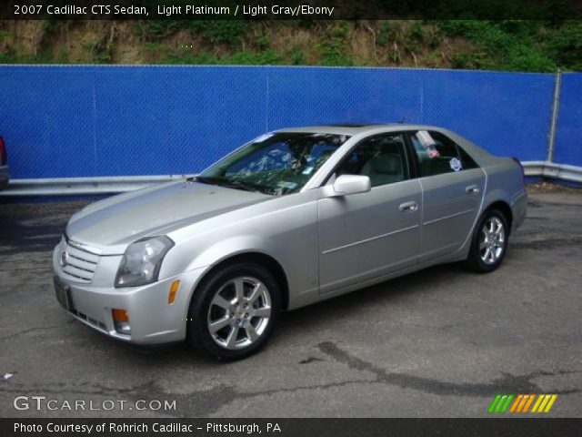 2007 Cadillac CTS Sedan in Light Platinum