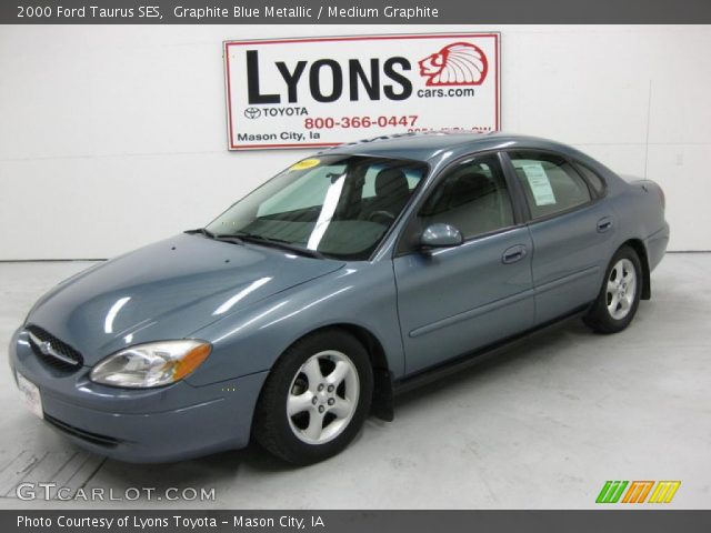 2000 Ford Taurus SES in Graphite Blue Metallic