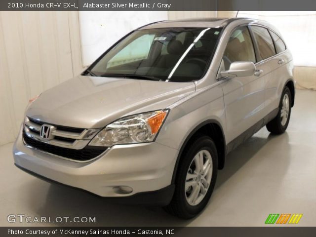 2010 Honda CR-V EX-L in Alabaster Silver Metallic