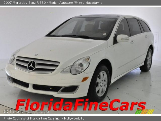 2007 Mercedes-Benz R 350 4Matic in Alabaster White