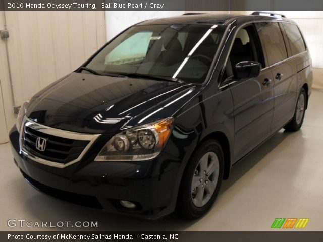 2010 Honda Odyssey Touring in Bali Blue Pearl