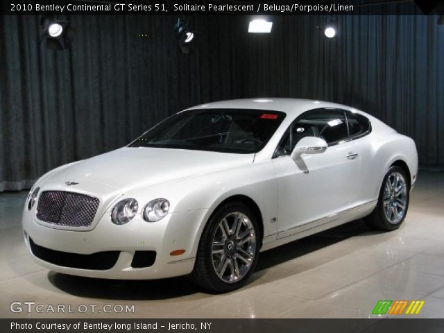 2010 Bentley Continental GT Series 51 in Solitaire Pearlescent