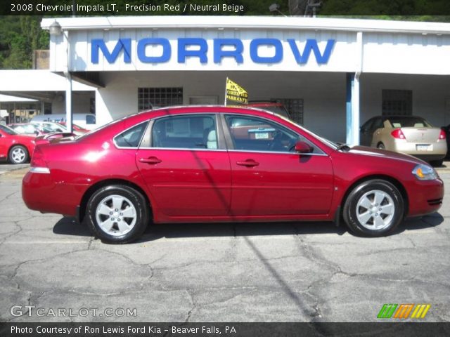 2008 Chevrolet Impala LT in Precision Red