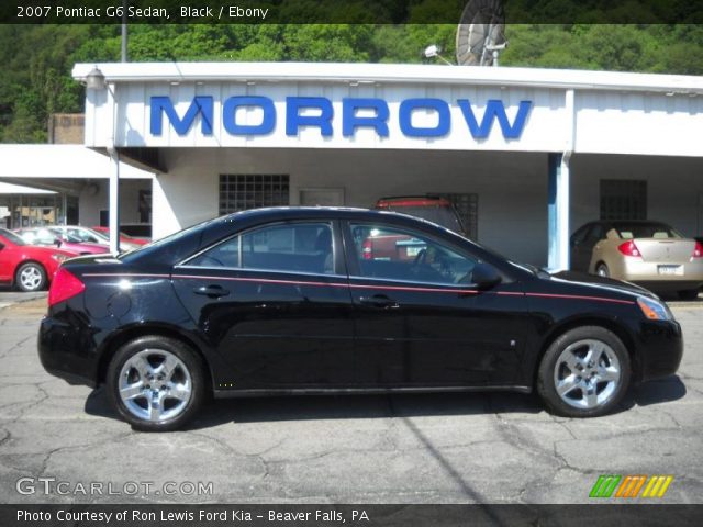 2007 Pontiac G6 Sedan in Black