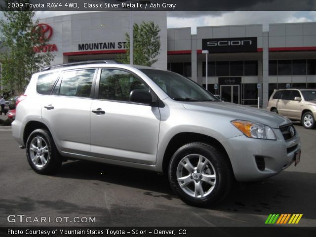 2009 Toyota RAV4 4WD in Classic Silver Metallic