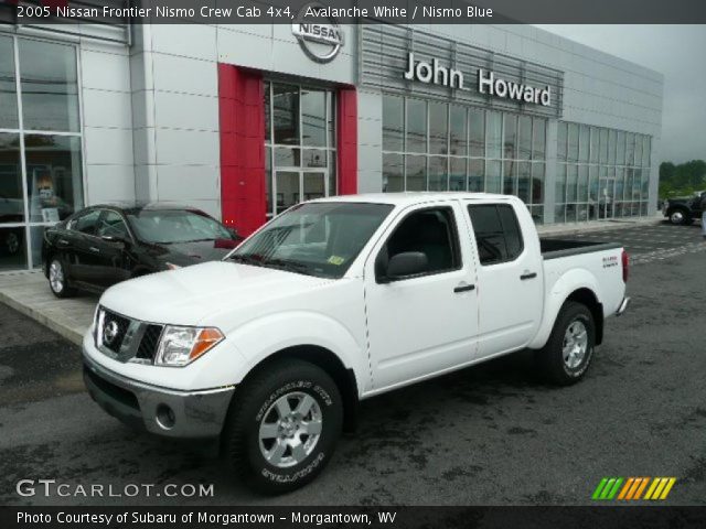 2005 Nissan Frontier Nismo Crew Cab 4x4 in Avalanche White