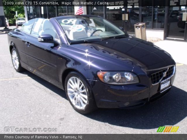 2009 Volvo C70 T5 Convertible in Magic Blue Metallic