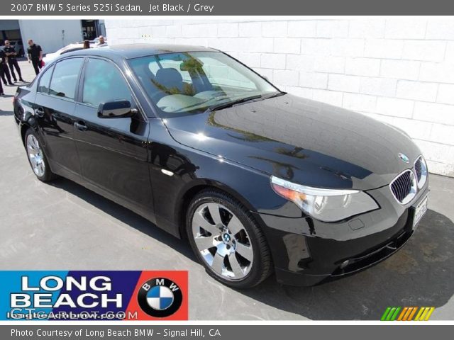 2007 BMW 5 Series 525i Sedan in Jet Black