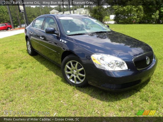 2007 Buick Lucerne CXL in Ming Blue Metallic