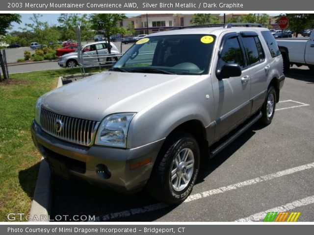 2003 Mercury Mountaineer Convenience AWD in Silver Birch Metallic