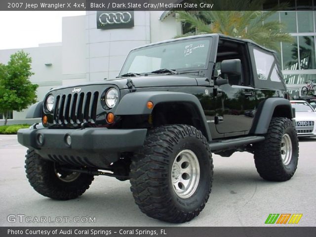 2007 Jeep Wrangler X 4x4 in Black