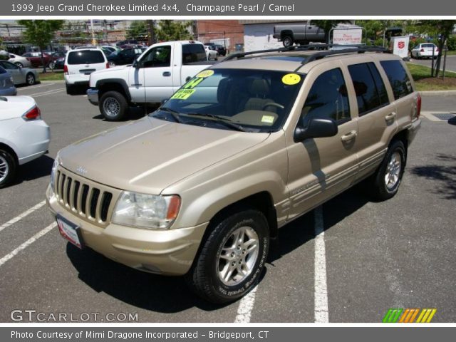 1999 Jeep Grand Cherokee Limited 4x4 in Champagne Pearl