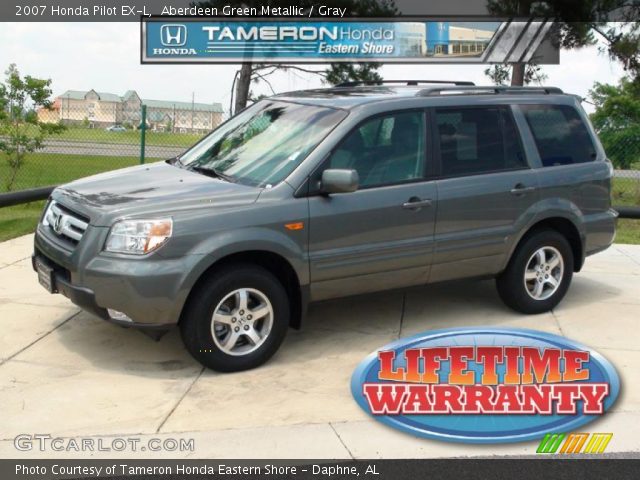 Green 2007 honda pilot #6