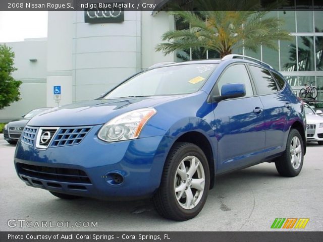 2008 Nissan Rogue SL in Indigo Blue Metallic