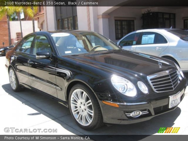 2008 Mercedes-Benz E 350 Sedan in Black