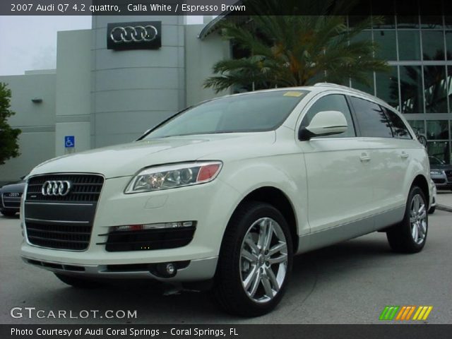 2007 Audi Q7 4.2 quattro in Calla White