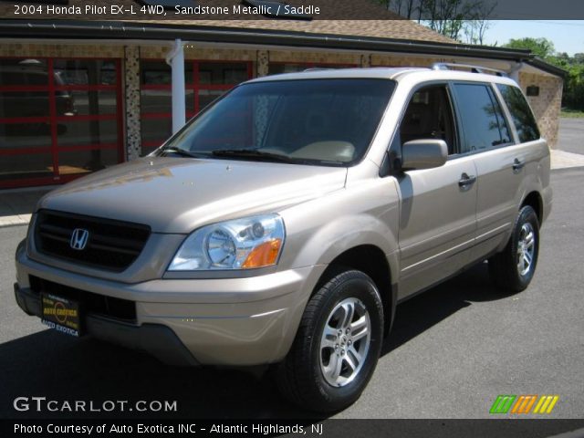 2004 Honda Pilot EX-L 4WD in Sandstone Metallic