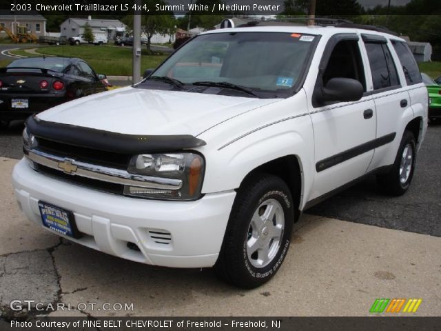2003 Chevrolet TrailBlazer LS 4x4 in Summit White