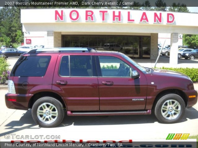 2007 Mercury Mountaineer Premier AWD in Dark Cherry Metallic